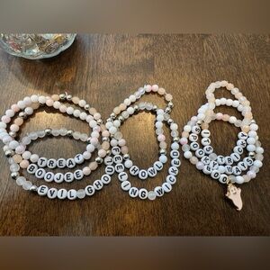 Beaded Halloween Themed Bracelets